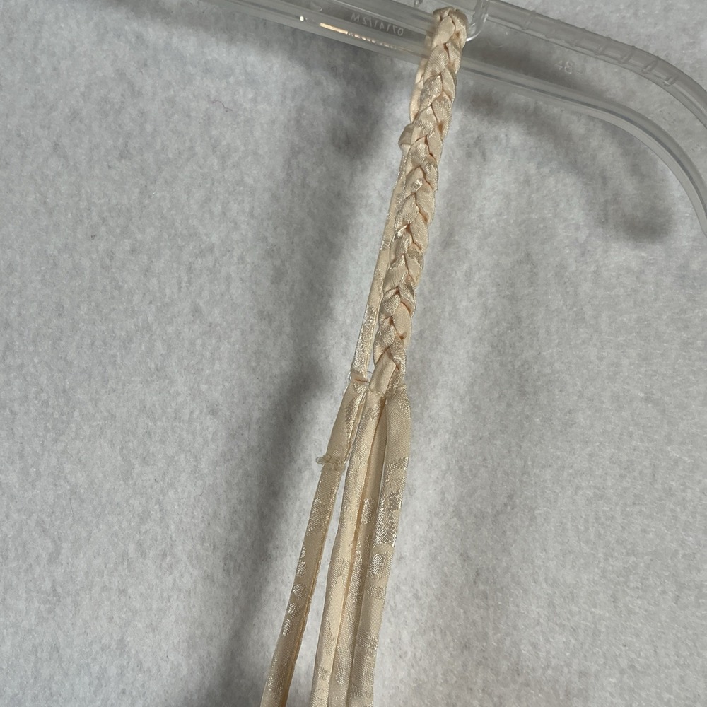 Victoria's‎ Secret Vintage Gold Label Slip Dress Lingerie Cream Lace Large NWT - Picture 5 of 15